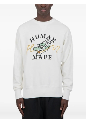 Human Made dragon-print crew-neck T-shirt - White