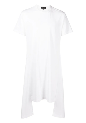 Comme des Garçons Homme Plus asymmetric oversized T-shirt - White