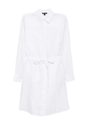 James Perse Linen Shirt Dress - White