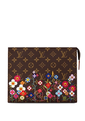 Louis Vuitton Pre-Owned x TM toiletry pouch - Brown