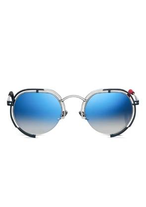 Vysen Eyewear P-2 round-frame sunglasses - Silver