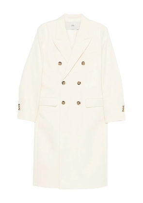 AMI Paris double-breasted coat - Neutrals