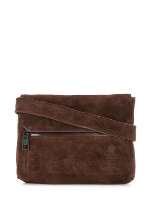 As2ov flap shoulder bag - Brown