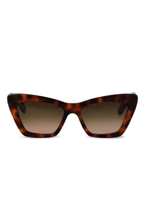 Ferragamo Eyewear tortoiseshell cat-eye sunglasses - Brown