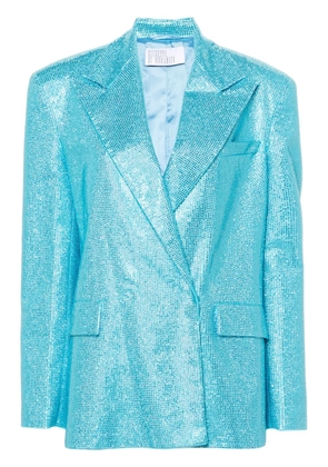 Giuseppe Di Morabito rhinestone-embellished double-breasted blazer - Blue