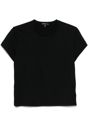 James Perse Brushed Elevated Jersey Short Sleeve T-shirt - Black