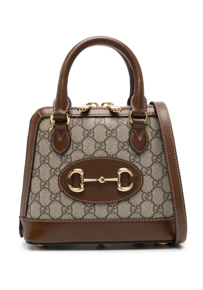 Gucci mini Horsebit 1955 top-handle bag - Neutrals