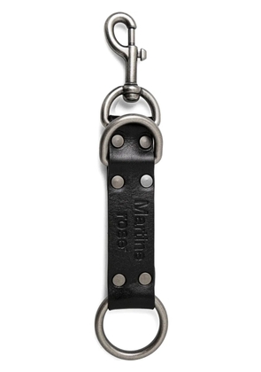 Martine Rose leather keyring - Black