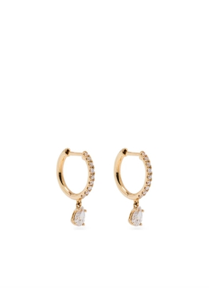Anita Ko 18KT yellow gold diamond earrings
