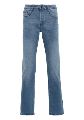 BOSS mid-rise straight-leg jeans - Blue