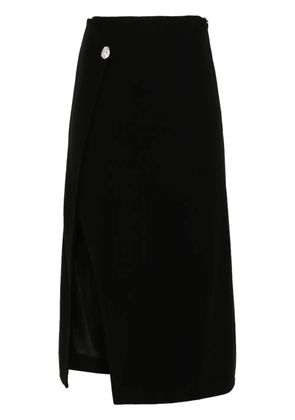 Barbara Bui button-embellished midi dress - Black