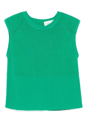 Ba&Sh Esma ribbed-knit sleeveless tank top - Green