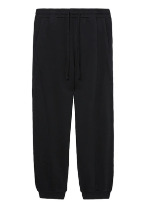 FIVE CM tapered-leg cotton track pants - Black