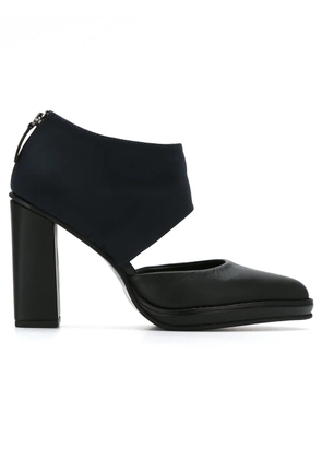 Studio Chofakian cut out shoes - Black