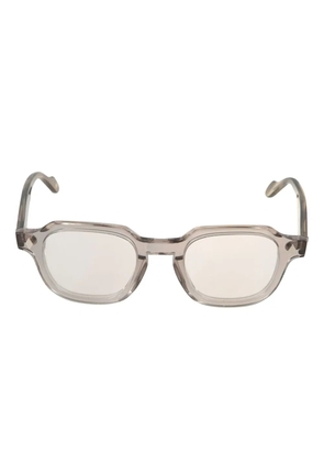 Kador Turbot geometric-frame glasses - Grey