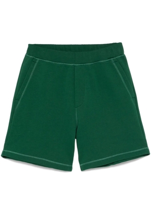 DSQUARED2 logo-print track shorts - Green