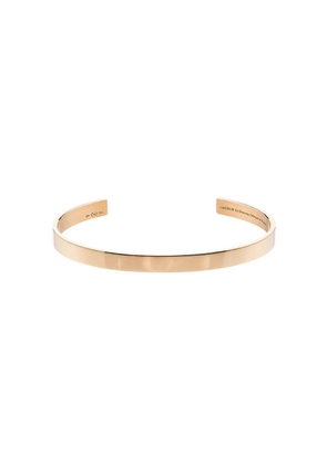 Le Gramme logo engraved bangle - Gold