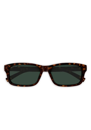 Gucci Eyewear GG1986SA rectangle sunglasses - Brown