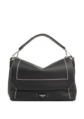 Lancel Ninon chain-trimmed flap bag - Black