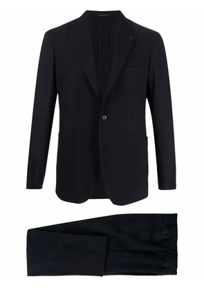 Tagliatore notched-lapel single-breasted suit - Blue