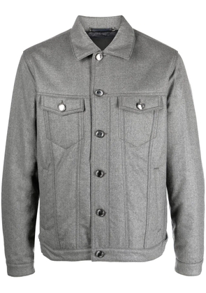 Jacob Cohën button-up padded jacket - Grey