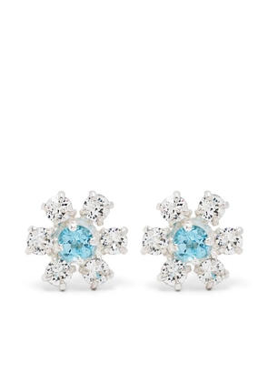 Wouters & Hendrix flower-shaped stud earrings - Silver