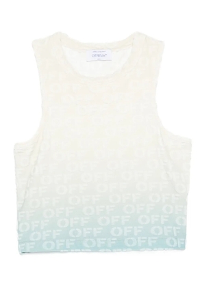Off-White monogram-jacquard tank top