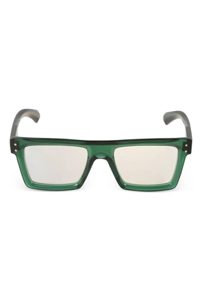 Kador Premium 7 square-frame glasses - Green