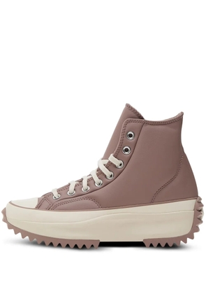 Converse Run Star Hike platform puffed sneakers - Brown