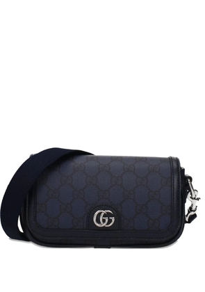Gucci gg-motif detachable-strap mini bag - Black