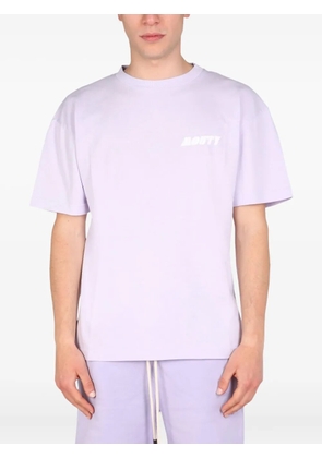 MOUTY logo-print T-shirt - Purple