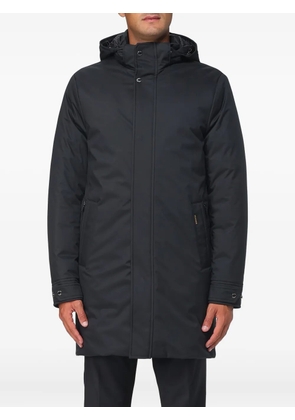 Moorer Raffaello hooded coat - Blue