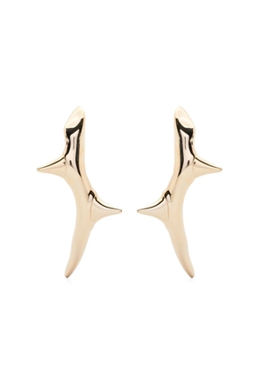 Shaun Leane Rose Thorn Climber earrings - Gold