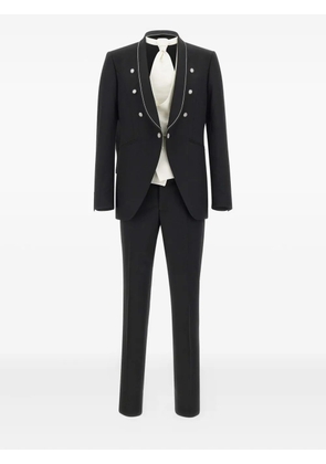 Carlo Pignatelli Four-piece ceremony suit - Black