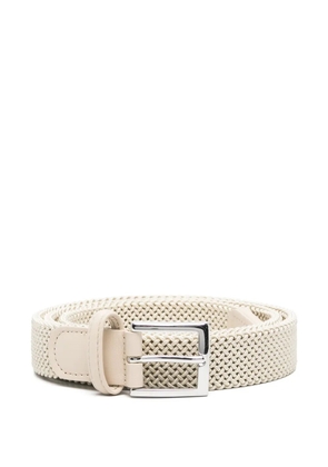 Kiton woven belt - Neutrals