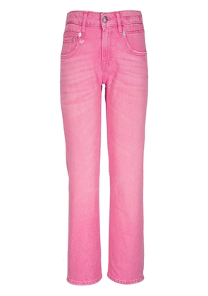 R13 straight-leg jeans - Pink