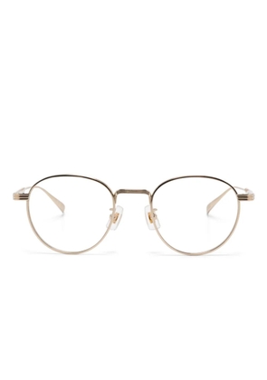 Dunhill round-frame glasses - Gold