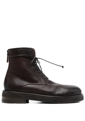 Marsèll Parrucca leather combat boots - Brown