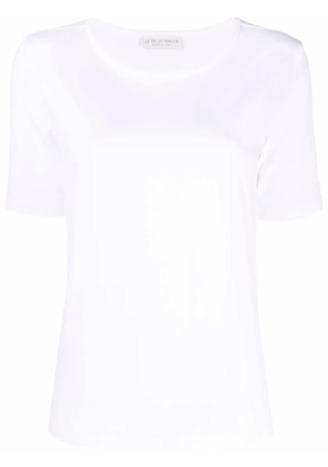 Le Tricot Perugia scoop neck T-shirt - White