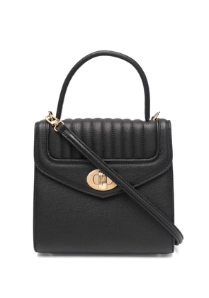 DELAGE Freda leather tote bag - Black