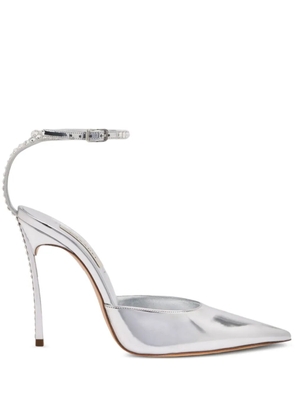 Casadei 100mm Alice pumps - Silver