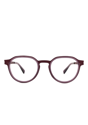 Mykita Caven round-frame glasses - Purple