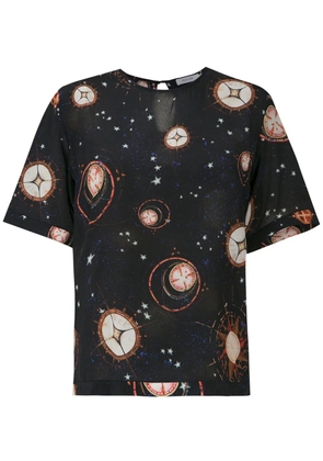 Isolda Citrino top - Black