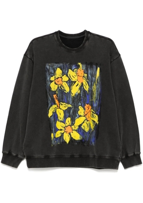 JNBY motif print sweater - Grey