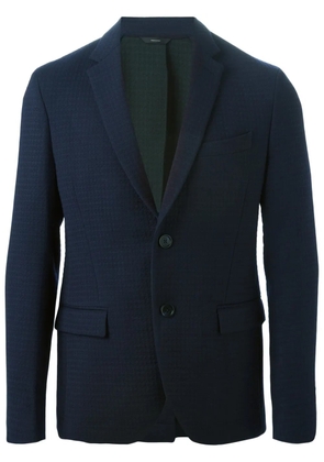 FENDI patterned blazer - Blue