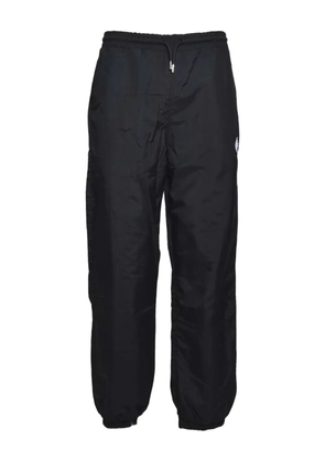 COUNTY OF MILAN drawstring logo track pants - Black