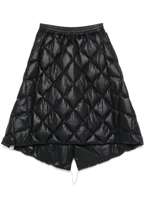 Jil Sander down midi skirt - Black
