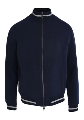 Luigi Borrelli zip-up bomber jacket - Blue