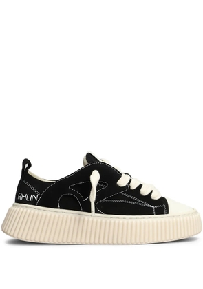 Rhun leather sneakers - Black