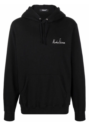 Undercover graphic-print hoodie - Black
